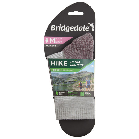 Дамски чорапи Bridgedale Hike UL T2 MP Crew Women's