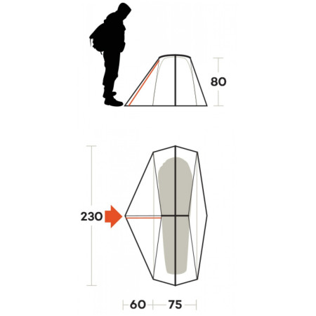 Палатка Ferrino Grit 1