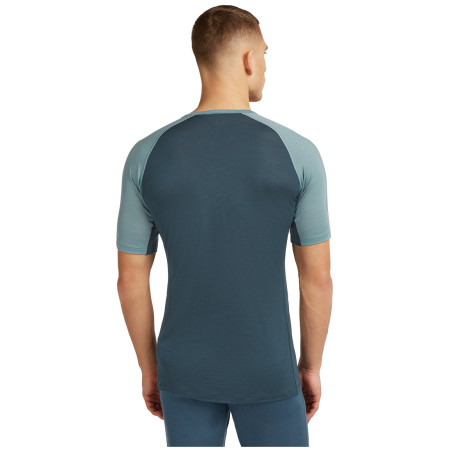 Функционална мъжка тениска Icebreaker M Mer 125 ZoneKnit SS Crewe