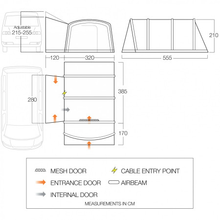 Форселт Vango Galli CC II Air Mid