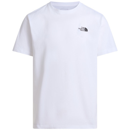 Мъжка тениска The North Face M Mountain Sketch Regular Short Sleeve бял TNF WHITE