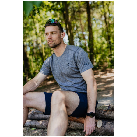 Мъжка тениска Zulu Merino Timber 160 Short Comfy