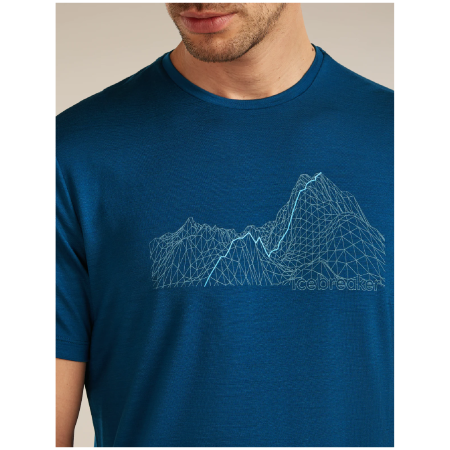 Функционална мъжка тениска Icebreaker Merino Blend 125 Cool-Lite™ Sphere SS Tee Beta