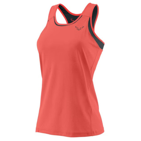 Дамска тениска без ръкав Dynafit Alpine 2/1 W Tank червен hot coral/3010