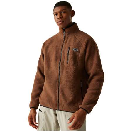 Функционален мъжки суитшърт Dare 2b Camber Fleece кафяв Dark Brown