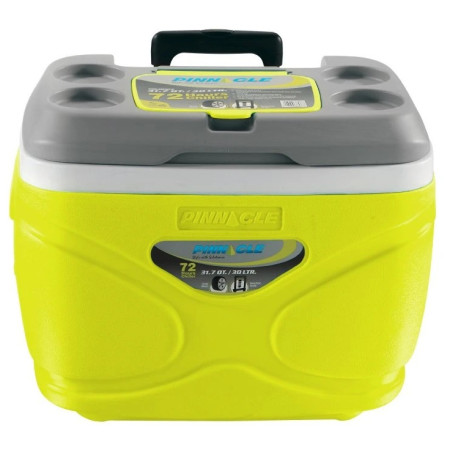 Хладилна кутия Pinnacle Prudence 30L сив/жълт Lime
