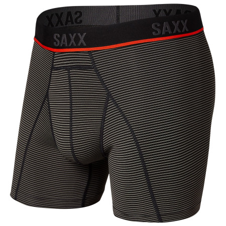 Боксерки Saxx Kinetic Light-Compression Mesh сив/червен