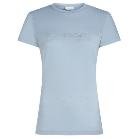 Дамска функционална блуза Icebreaker Women M 150 Tech Lite SS Tee IBStitchlin светло син Zinc Blue