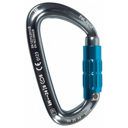 Карабинер Camp Orbit 2Lock - Gun Metal / Blue