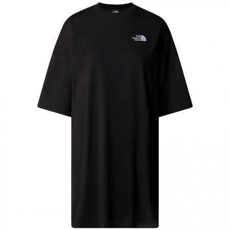 Дамска тениска The North Face W S/S Essential Oversize Tee Dress черен