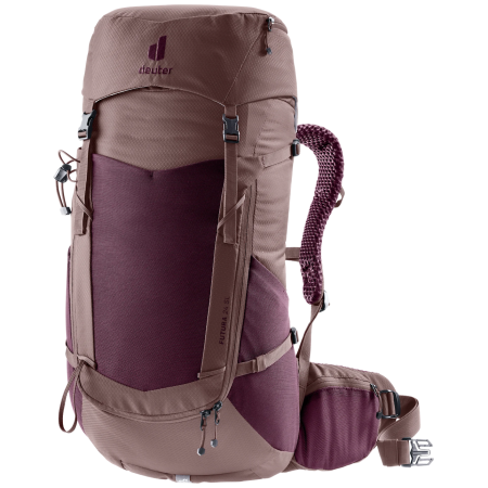 Дамска раница Deuter Futura 24 SL розов/бордо cassis-ashrose