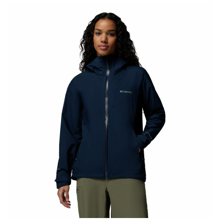 Дамско яке Columbia Trailborne™ 2.5L Shell тъмно син Collegiate Navy