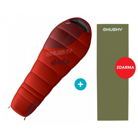 детски спален чувал сет Husky Kids Magic + Foal червен