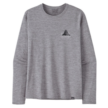 Мъжка тениска Patagonia M's L/S Cap Cool Daily Graphic Shirt - Lands