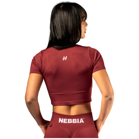 Дамски топ Nebbia Seamless crop top with SS Power