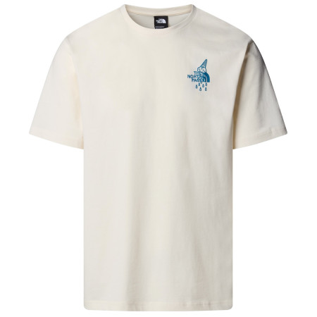Мъжка тениска The North Face U Powder Days Relaxed S/S Tee-Graphic бял White Dune