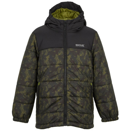 Детско зимно яке Regatta Lofthouse Black/Distress Camo каки/черен Black/Distress Camo
