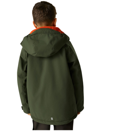 Детско зимно яке Regatta Hillain Warm Lined Dark Khaki