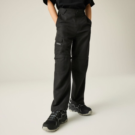 Детски панталони Regatta Sorcer Z/O Trousers III Black