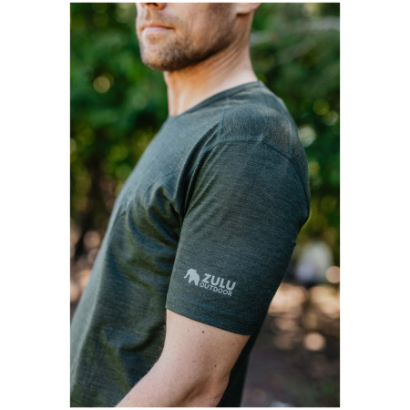 Мъжка тениска Zulu Merino Quest 160 Short Comfy