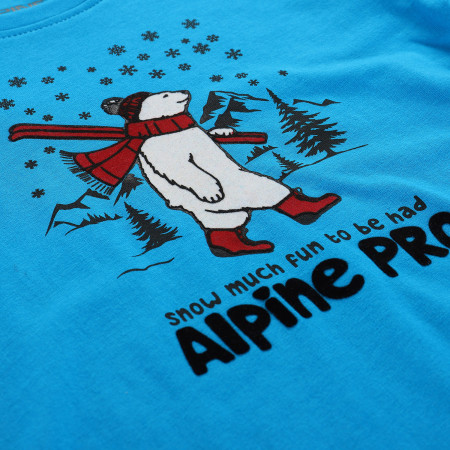 Детска тениска Alpine Pro Ecco 2 Blue