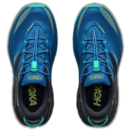 Детски обувки Hoka Speedgoat 7 Big Kids Black/Night Glow Blue