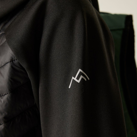 Детско яке Regatta Junior Andreson Hybrid Black/Sealgr