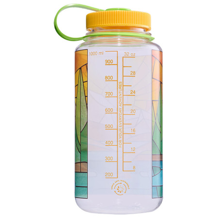 Бутилка Nalgene Wide Mouth 1l Clear Stained Glass