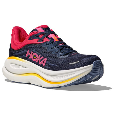 Дамски обувки за бягане Hoka W Bondi 9 черно/розово Varsity Navy / Nautical Dusk