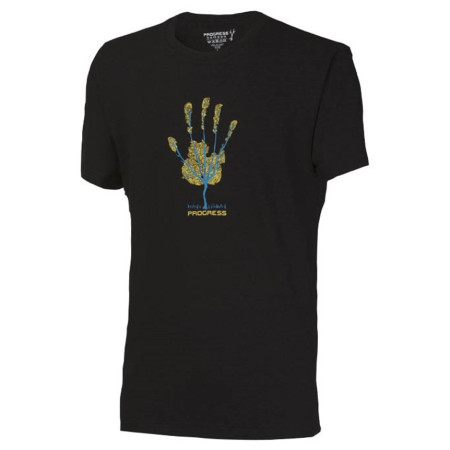 Мъжка тениска Progress OS Barbar "Strom" 24GD черен Black