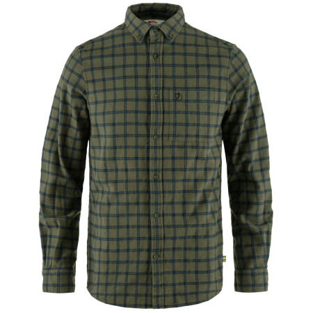 Мъжка риза Fjällräven Övik Flannel Shirt M зелен Laurel Green-Indigo Blue