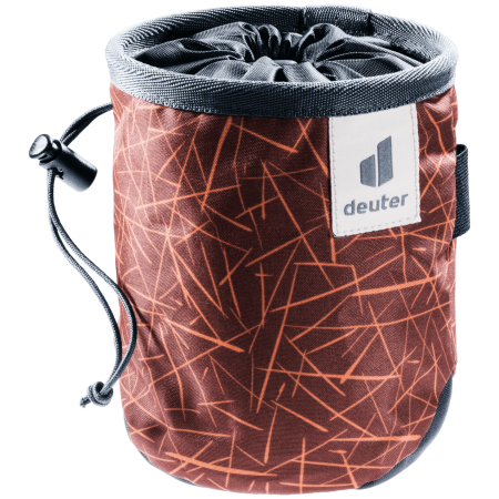 Плик за магнезий Deuter Gravity Chalk Bag I червен graphite mountain-redwood