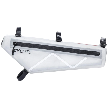 Чанта за рамка на велосипед Cyclite Frame Bag бял bílá