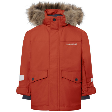 Детско зимно яке Didriksons Bjärven Kids Parka 5 Rust оранжев Rust