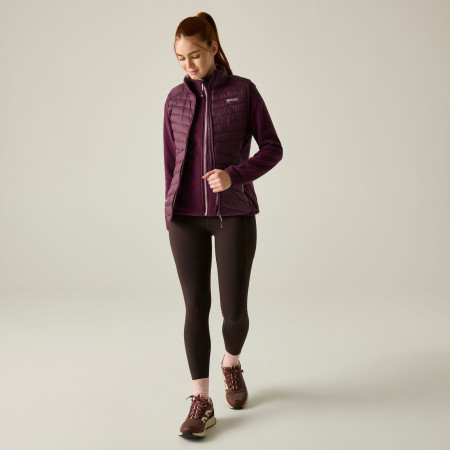 Дамска жилетка Regatta Womens Leedre Hybrid B/W