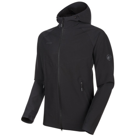 Мъжко яке Mammut Macun SO Hooded Jck. M (2019) черен Black