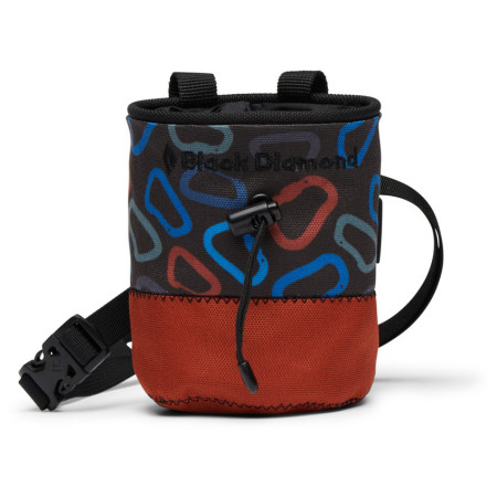 Плик за магнезий Black Diamond Kids Mojo Chalk Bag кафяв Burnt Sienna (6044)