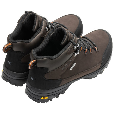 Мъжки високи трекинг обувки Regatta Burrell Leather Boot II