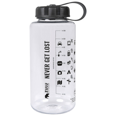 Бутилка Zulu Travel Tritan Wide 1L прозрачен transparent
