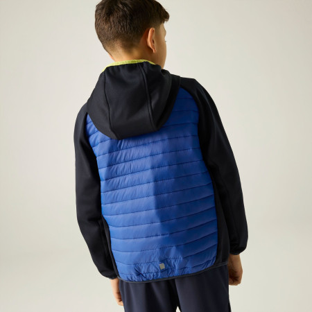 Детско яке Regatta Junior Andreson Hybrid Nvy/OlympBlu