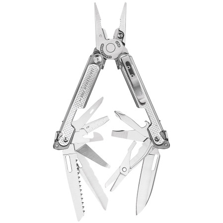 Мултуфункционален инструмент Leatherman Free P4 сребърен Silver