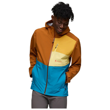 Мъжко яке Cotopaxi Impermeo 3L Hooded Shell Jacket кафяв/син Sienna And Lake