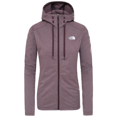 Дамски суитшърт The North Face W Tech Mezzaluna Hoodie лилав RootBrownHeather