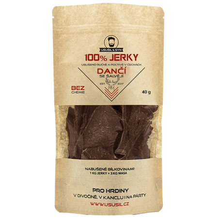 Сушено месо Usušil & Syn Daňčí se šalvějí 40 g