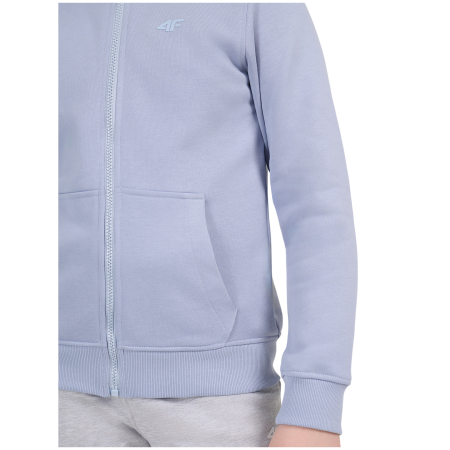 Детски суитшърт 4F Sweatshirt F2765 Light Blue