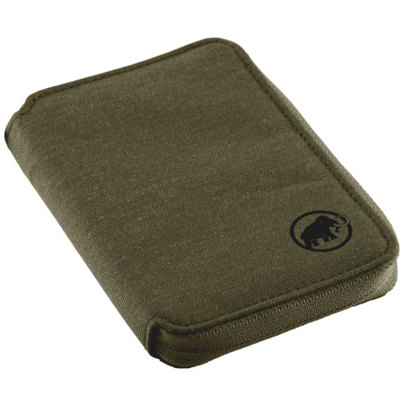 Портфейл Mammut Zip Wallet Mélange тъмна каки Olive