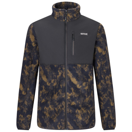Функционален мъжки суитшърт Regatta Morran WR fleece камуфлаж TextrdPr/Blk