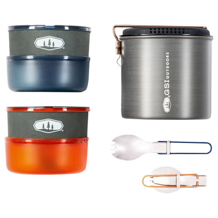 Комплект прибори GSI Outdoors Halulite Dualist