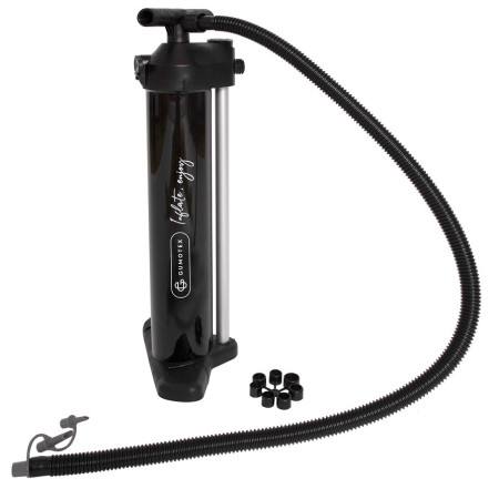 Ръчна помпа Gumotex Двойнодействаща ръчна помпа 3,2/6,4 lt. черен