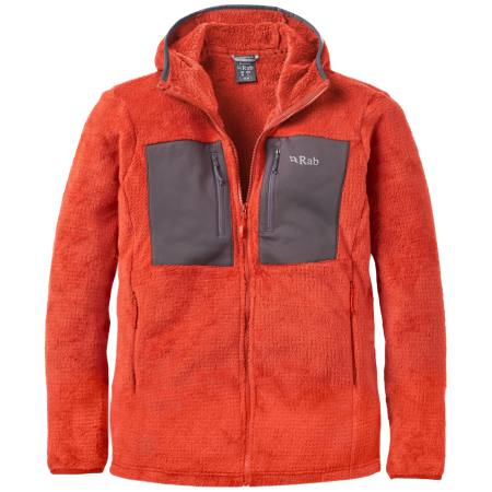 Мъжки суитшърт Rab Granitic Hoody червен